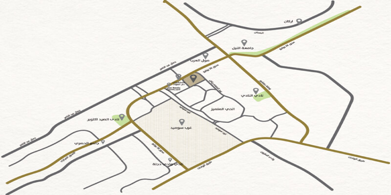 موقع كمبوند بيراميدز سيتي 5 اكتوبر