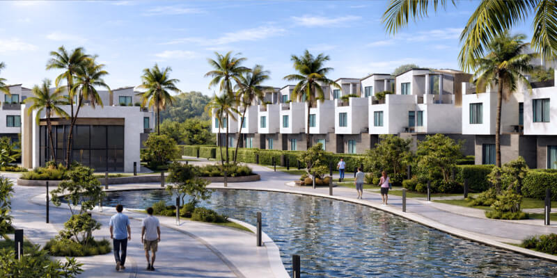 فلل للبيع بكمبوند في ريزيدنس زايد